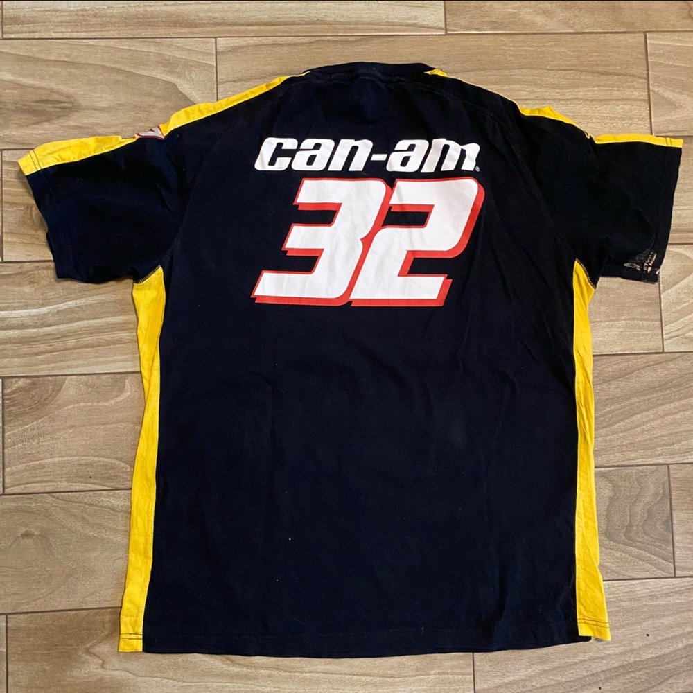 Kappa Black and Yellow Can-Am Racing Short Sleeve Tee - Picture 2 of 5